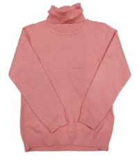 Růžový svetrový rolák Primark
