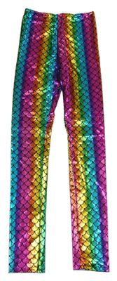 Barevné vzorované legíny 