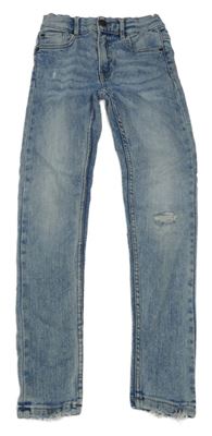 Modré skinny rifle Zara
