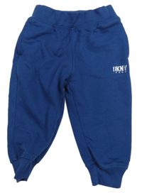Tmavomodré tepláky s logem zn. DKNY