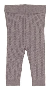 Fialové pletené vzorované legíny Primark