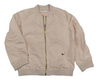 Světlerůžový šusťákový jarní bomber H&M