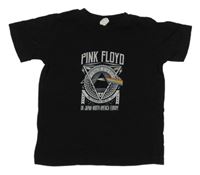 Černé tričko s potiskem 