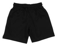 Černé sportovní kraťasy H&M