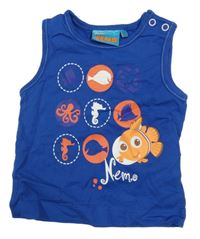 Kobaltově modré tílko s Nemem Disney
