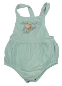 Světlezelené laclové kraťasy s Dumbem Disney