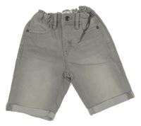 Šedé riflové teplákové kraťasy Name it