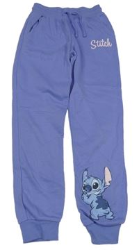 Fialovomodré tepláky se Stitchem Primark