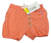 Lososové kraťasy s jahůdkou a mašlí M&S