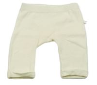 Smetanové žebrované turecké tepláky ZEEMAN