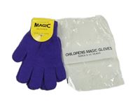 Nové - tmavofialové prstové rukavice MAGIC