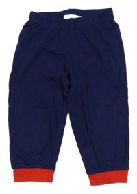 Tnavomodro-červené pyžamové kalhoty MARVEL