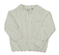 Smetanový propínací svetr PRIMARK