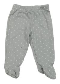 Šedé polodupky s hvězdičkami 