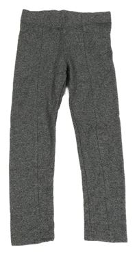 Antracitové tregínové kalhoty H&M