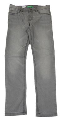 Šedé skinny rifle Benetton