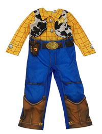 Kostým - Žluto-modrý overal - Toy Story - Woody Disney