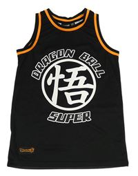 Černé sportovní tílko s potiskem - Dragon Ball Primark