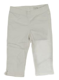 Bílé capri rifle H&M