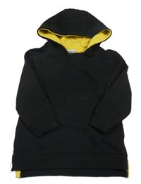 Černá mikina s 3D netopýrem a kapucí - Batman Primark