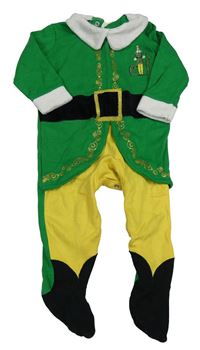 Zeleno-žlutý overal - Elf George