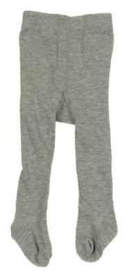 Šedé melírované punčocháče