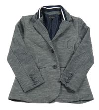 Tmavomodré melírované slavnostní sako C&A