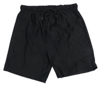 Černé sportovní kraťasy Pocopiano