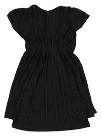 Černé plisované šaty C&A