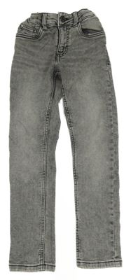 Šedé teplákové slim rifle C&A