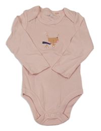 Růžové body s králíkem Lily & Dan