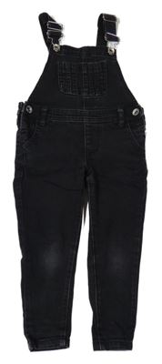 Černé laclové rifle Denim Co.