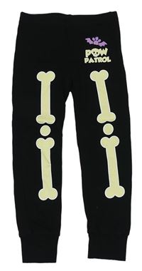 Černé pyžamové kalhoty s kostmi George