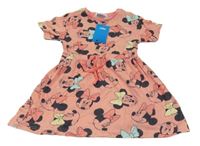 Nové - růžové šaty s Minnie