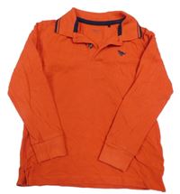 Červené polo triko s dinem Next