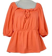 Dámská korálová peplum halenka Pep&Co