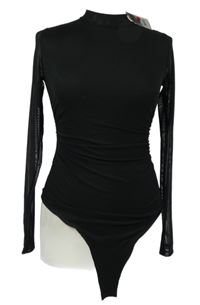 Nové - Dámské černé tylové body New Look 