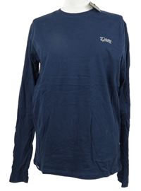 Nové - Pánské tmavomodré triko s logem Diesel 