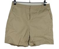 Dámské béžové plátěné chino kraťasy M&S