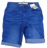 Modré riflové kraťasy Denim Co.