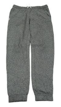 Černo-bílé melírované tepláky C&A