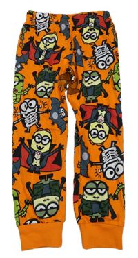 ORanžové pyžamové kalhoty s Minoni