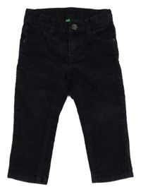 Tmavomodré manšestráky Benetton