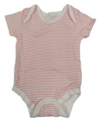 Růžovo-bílé pruhované body Matalan