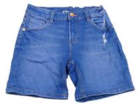 Modré riflové kraťasy Denim Co.