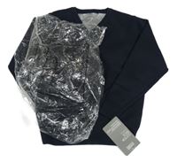 Nové - Tmavomodrý svetr 