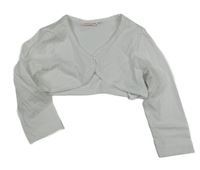 Bílé propínací bolérko Liegelind