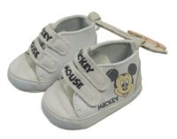 Nové - Bílé capáčky s Mickeym Disney