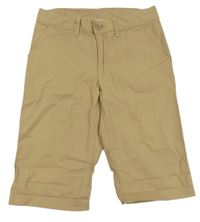 Pískové chino plátěné kraťasy H&M