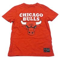 Červené tričko Chicago Bulls Primark